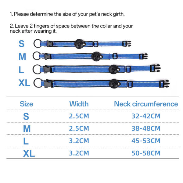 Apple Air Tag Dog Collar