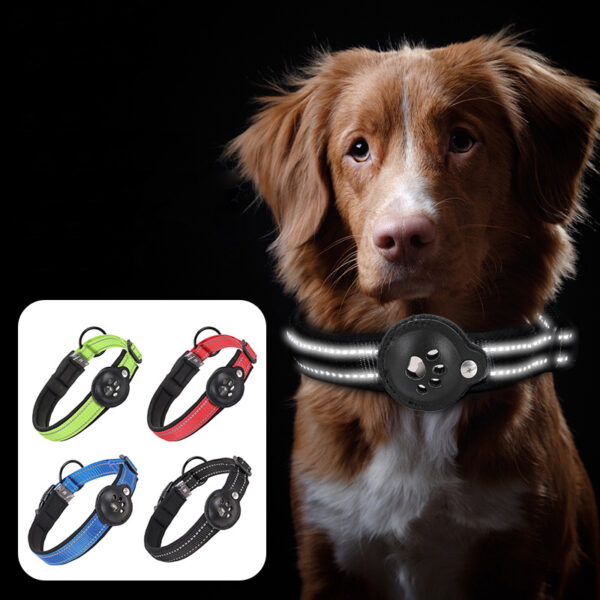Integrated Apple AirTag Dog Collars Integrated Apple AirTag Dog Collars