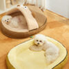 pet bed with cover